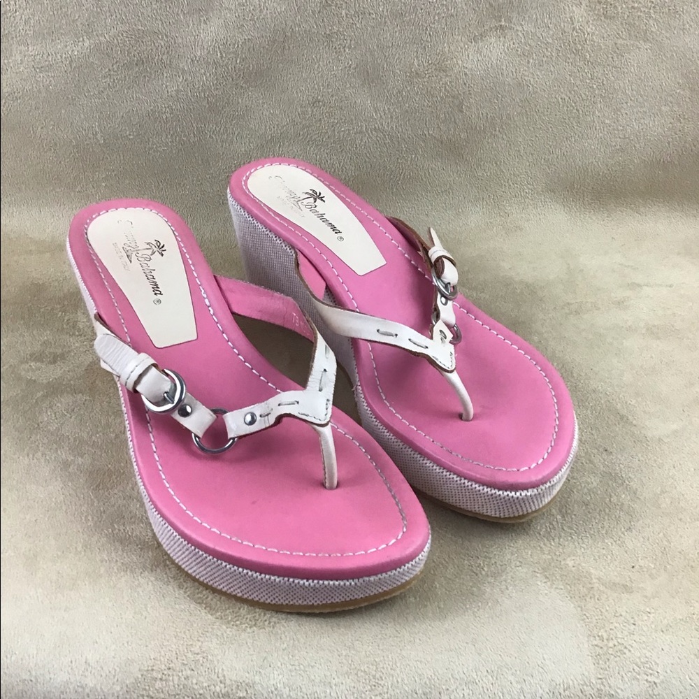 Tommy Bahama made in Italy Size 7 Thong Sandal